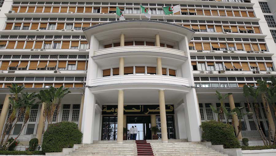 palais de gouvernante. Alger