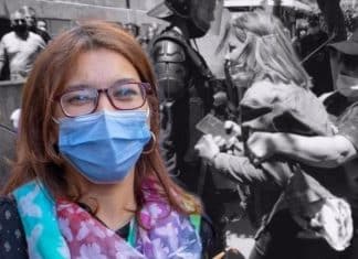 Arrêtée alors qu’elle couvrait une manifestation pacifique / la journaliste Kenza Khatto maintenue en garde à vue