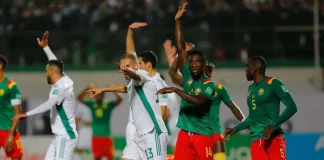 match Algérie-Cameroun