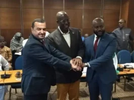Ministres de l'Energie de l'Algérie, du Nigeria et du Niger