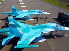 bombardiers russes Su-34
