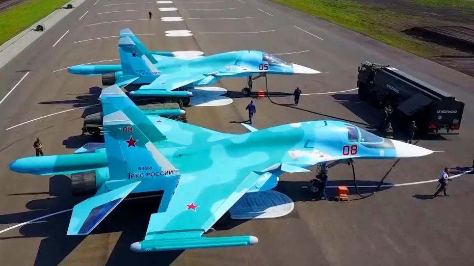bombardiers russes Su-34 bombardiers russes Su-34