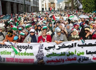 peuple marocain se soulève contre la normalisation