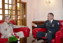 Le chef d'état-major israélien et son homologue marocain