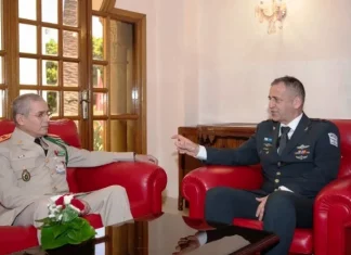 Le chef d'état-major israélien et son homologue marocain