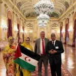 Les dirigeants du Polisario au parlement français