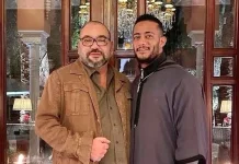 le roi du maroc Mohammed VI et Mohamed Ramadan