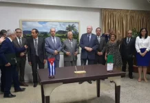 Comité mixte gouvernemental Algérie Cuba