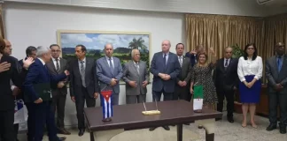 Comité mixte gouvernemental Algérie Cuba