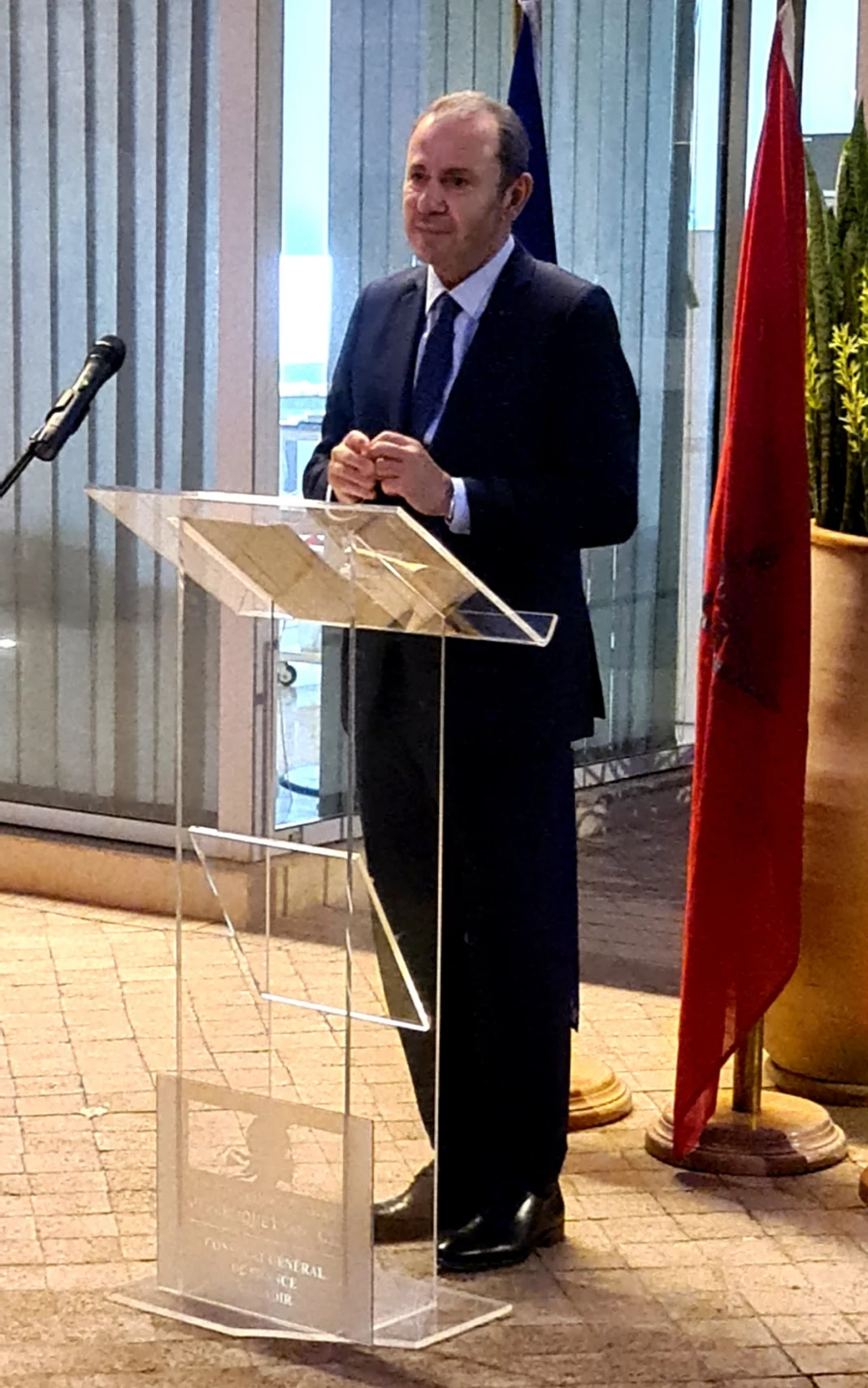 L'ambassadeur de la France au Maroc, Christophe Lecourtier L'ambassadeur de la France au Maroc, Christophe Lecourtier