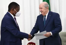 Le président Tebboune reçoit le président du Conseil national du Kenya