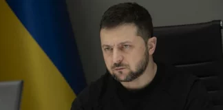 Président de l'Ukraine Volodymyr Zelensky