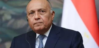 Sameh Choukry, ministre égyptien des Affaires étrangères