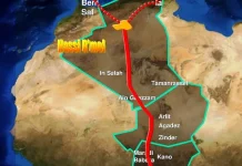 gazoduc transsaharien Algérie Nigeria