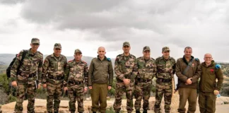 officiers marocains et israéliens