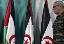 président sahraoui et secrétaire général du Polisario, Ibrahim Ghali