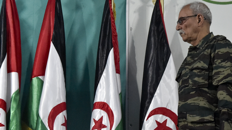 président sahraoui et secrétaire général du Polisario, Ibrahim Ghali