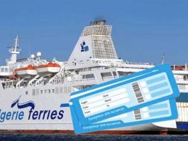 Algérie Ferries prolonge les délais de remboursement des billets non utilisés en raison de la crise sanitaire