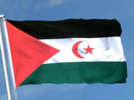 Drapeau de la République Arabe Sahraouie Démocratique