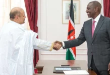 Le président du Kenya reçoit l'ambassadeur sahraoui
