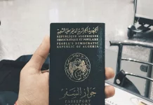 passeport algérien