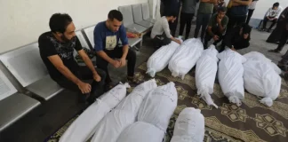 Israël poursuit ses massacres à Gaza : 2215 martyrs, dont 724 enfants et 458 femmes
