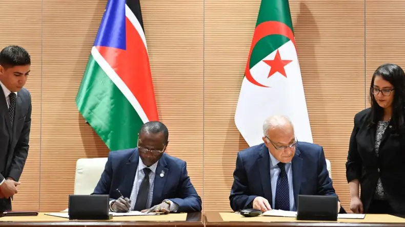 Signature d'un protocole d'accord entre l'Algérie et le Soudan du Sud