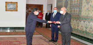 Algerie Quatre Ambassadeurs Accueillis par le Président Tebboune