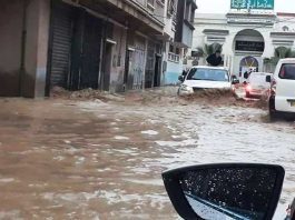 Intempéries à Constantine : Quand la Pluie Fait Fermer les Routes Nationales