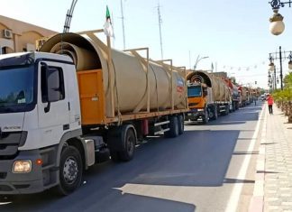 M’sila Exporte son Savoir-Faire : Maghreb Pipe Industries Déploie 1000 mètres de Tuyaux de Fibre de Verre en Libye