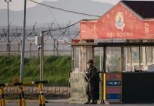 Pyongyang Rétablit les Postes de Garde à la Frontière avec le Sud