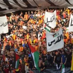 Répression de la Solidarité avec la Palestine : La police Marocain Confisquent les Symboles aux Stadee