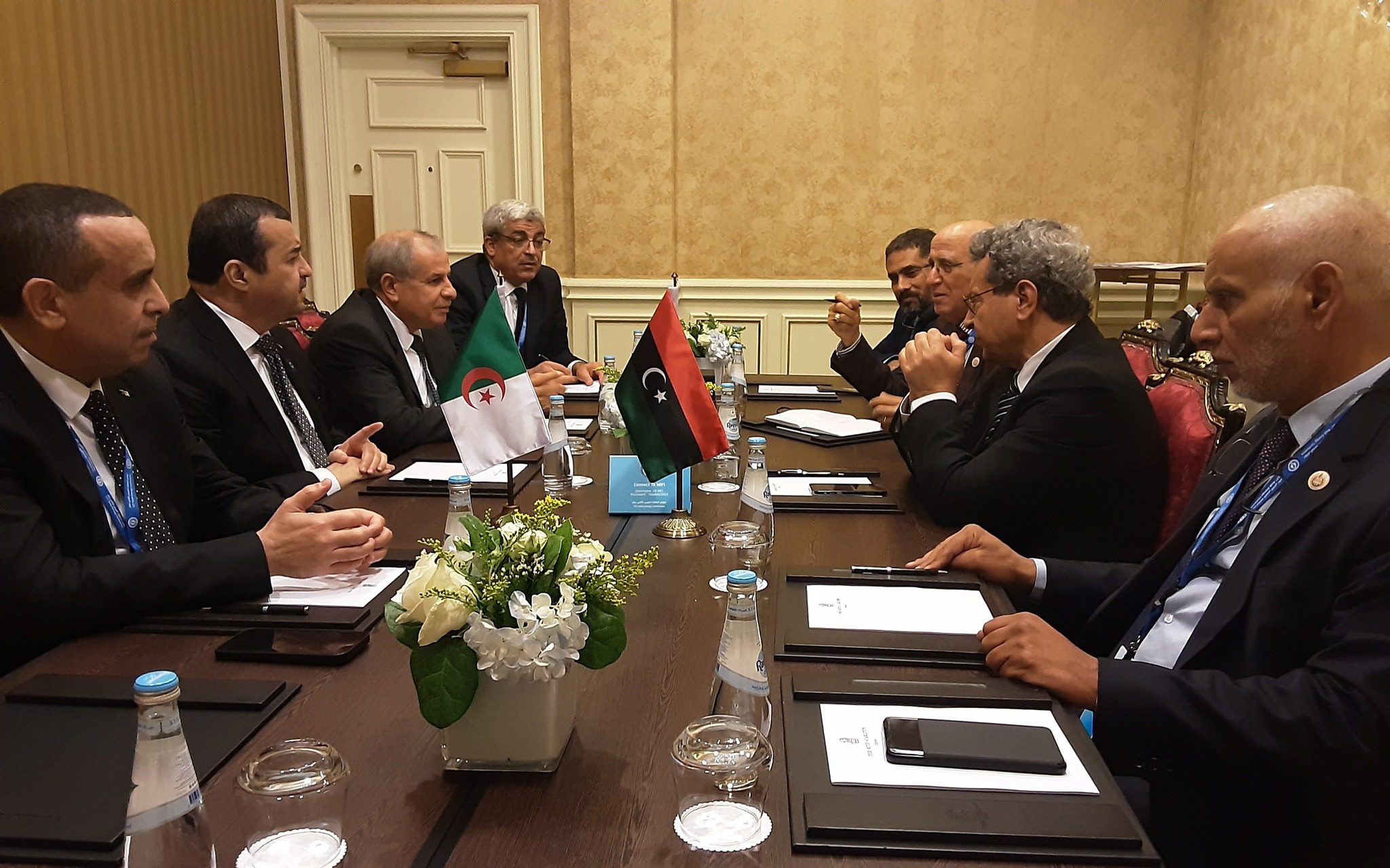 Coopération Énergétique au Sommet Rencontre Entre la Libye, le Qatar et l'Algérie à la 12ème Conférence Arabe sur l'Énergie