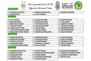 La Liste Secrète de Djamel Belmadi