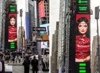 Numidia Lezoul, l'Étoile Algérienne qui Brille à Times Square : Ambassadrice d'Equal Arabia de Spotify