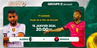 CAN 2024 : Algérie vs. Angola - Le Duel à Ne Pas Manquer, Où le Regarder en Direct ?